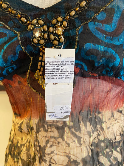 Silk based brand new sequin top