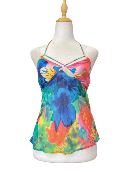 Summer multicoloured top