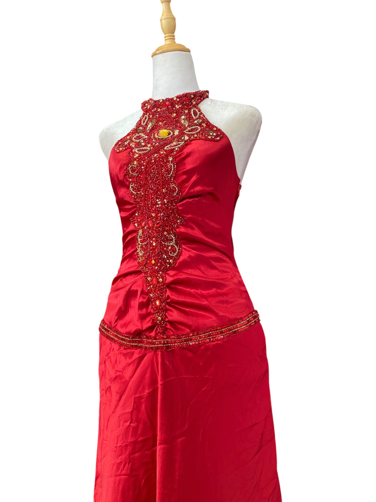 The “ fire “ dress