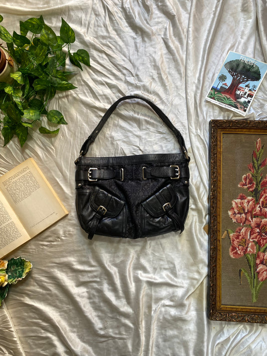 DNKY leather canva bag