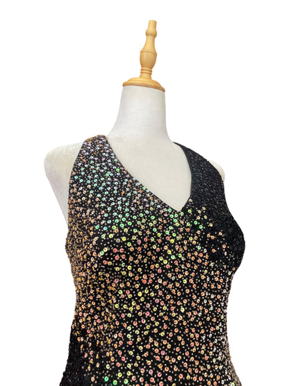 100% silk handbeaded top