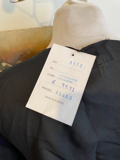 Black sheer bow tied top