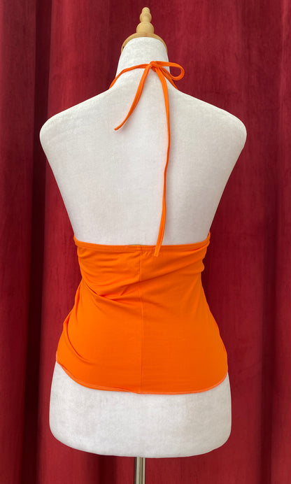 Orange y2k top 🧡