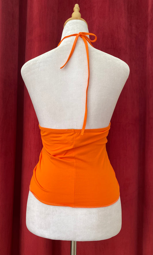 Orange y2k top 🧡