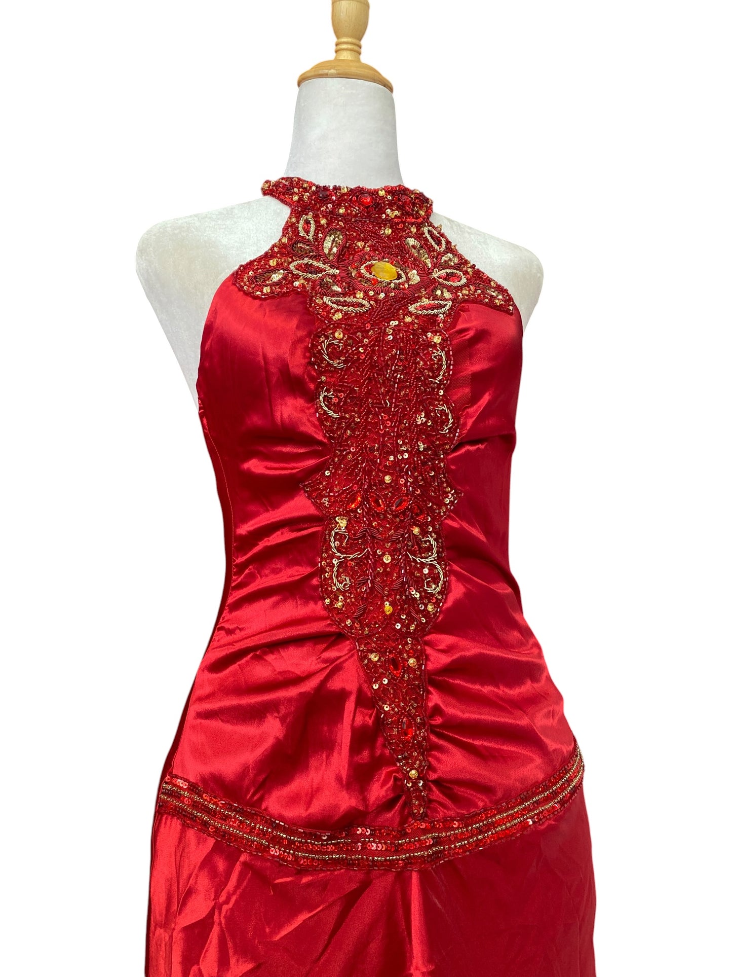 The “ fire “ dress