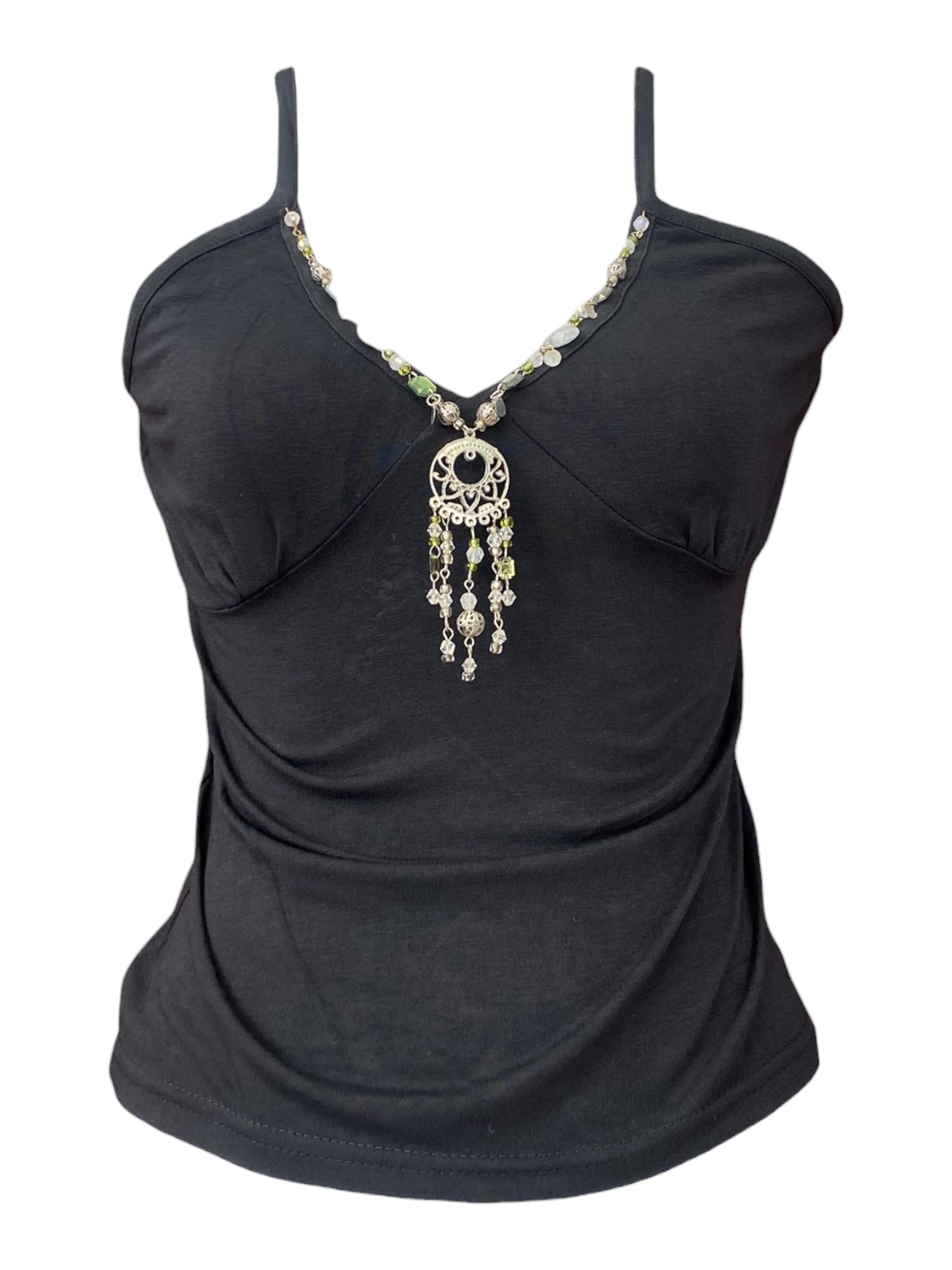 Black Y2K top