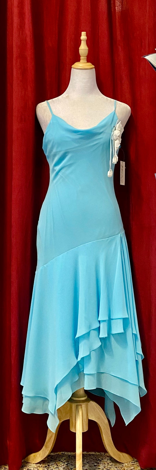 Light blue ruffled maxi dress 🩵