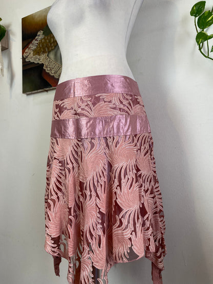 Brand new y2k dusty pink skirt