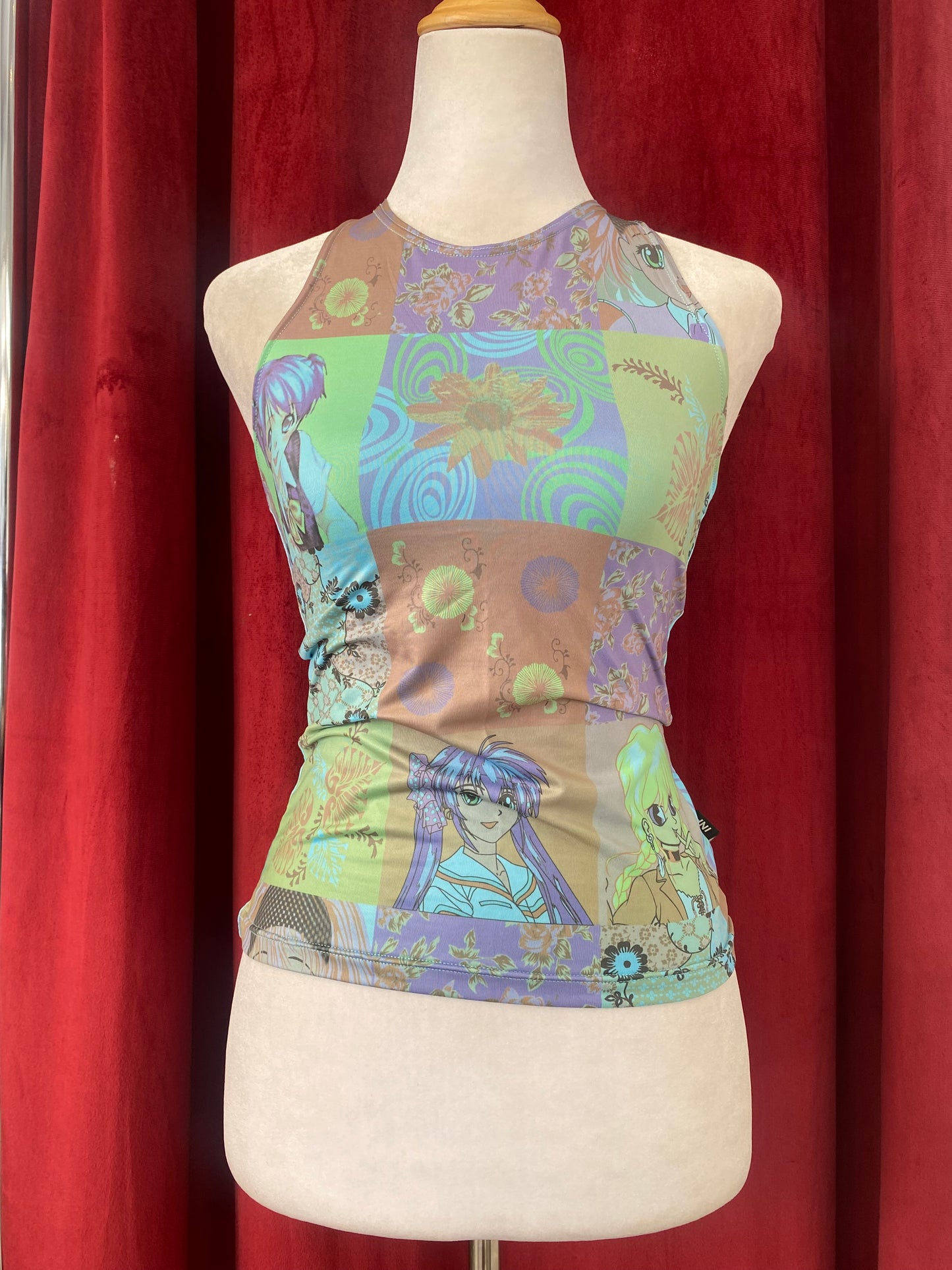 Anime inspired top