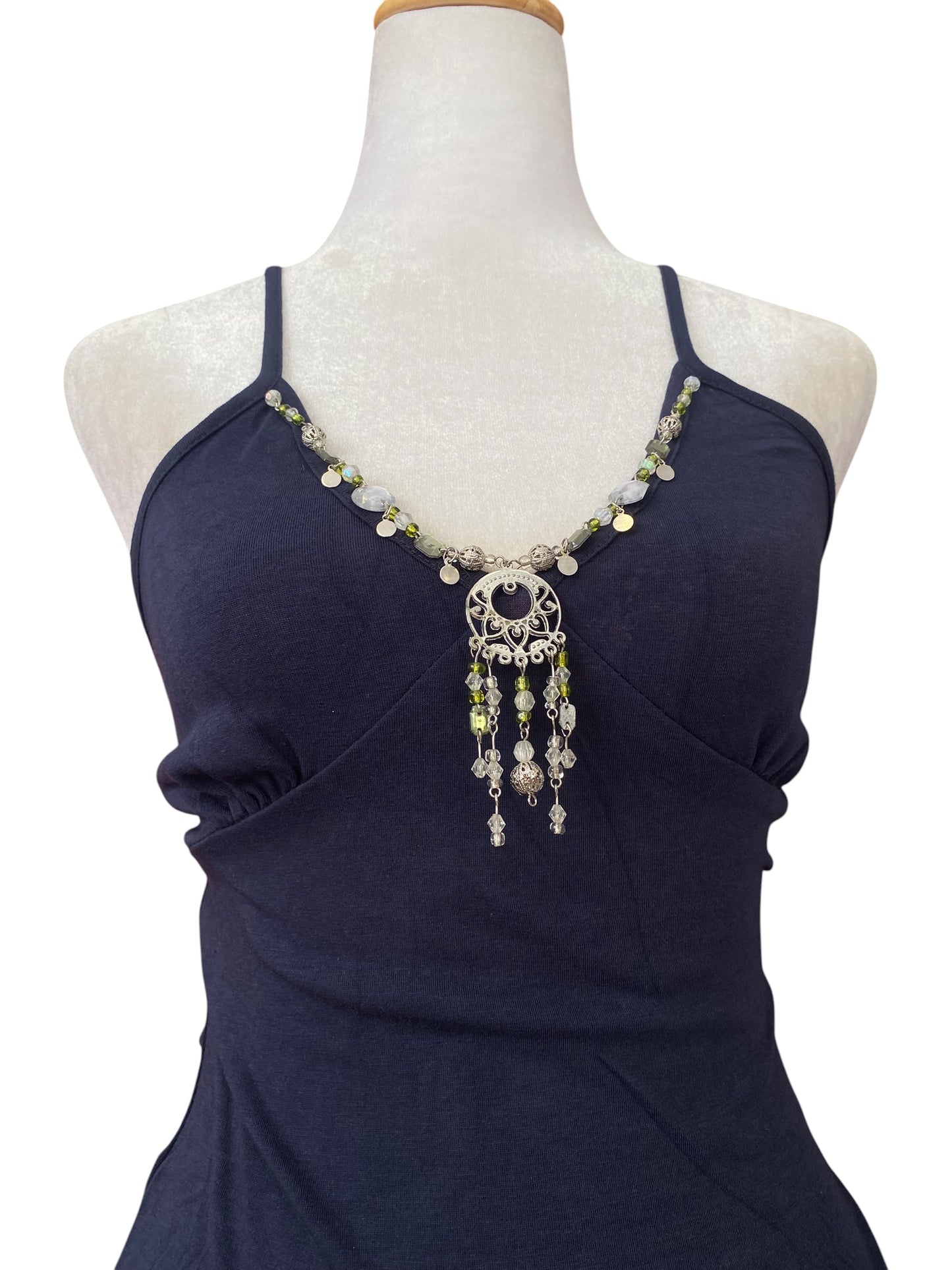 Dark blue y2k top