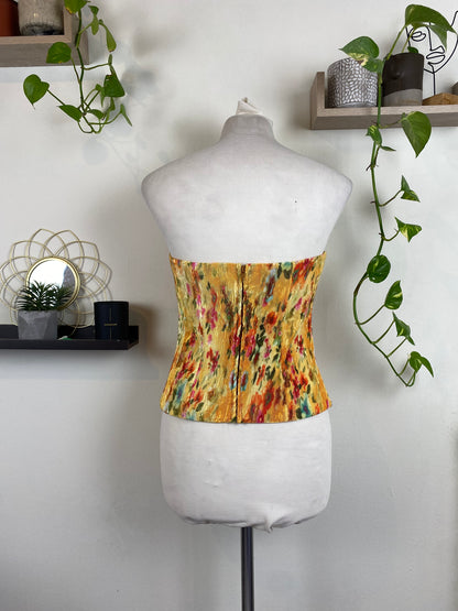 Yellow ethereal corset