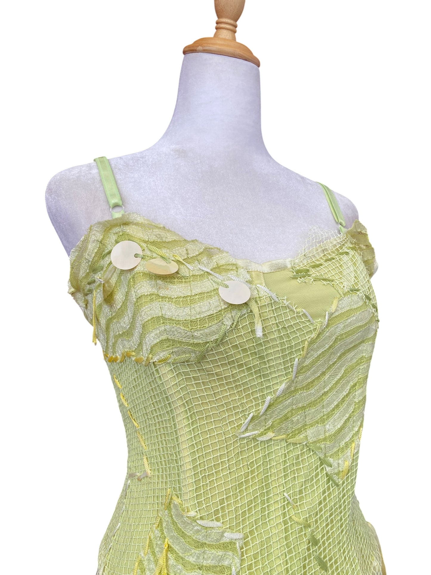 Lime Green corset