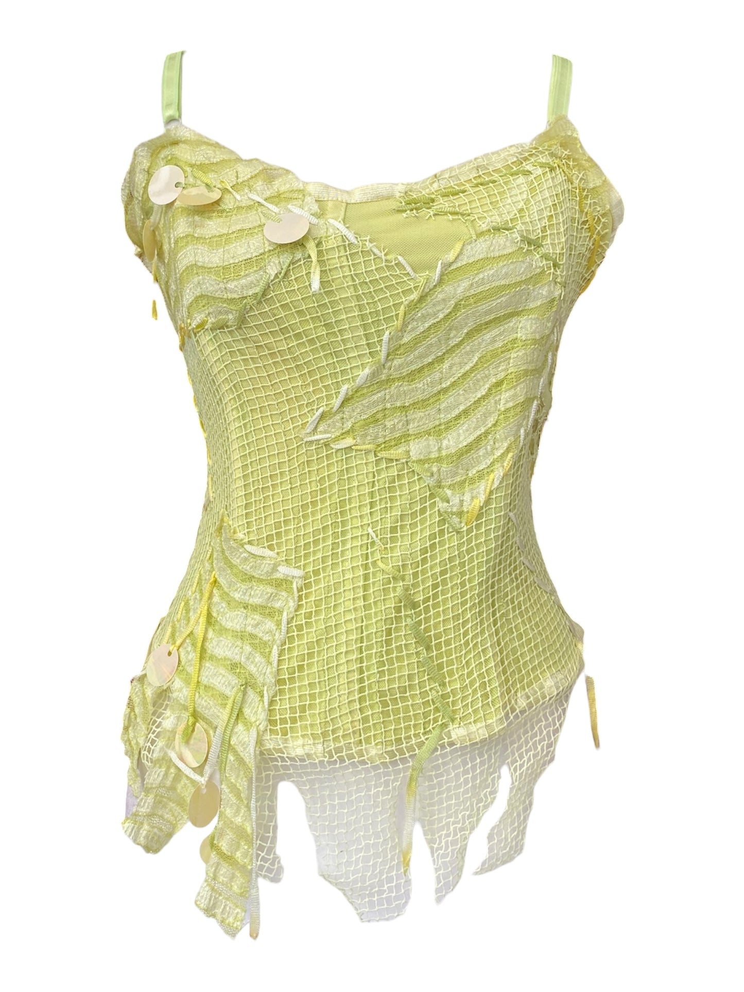 Lime Green corset