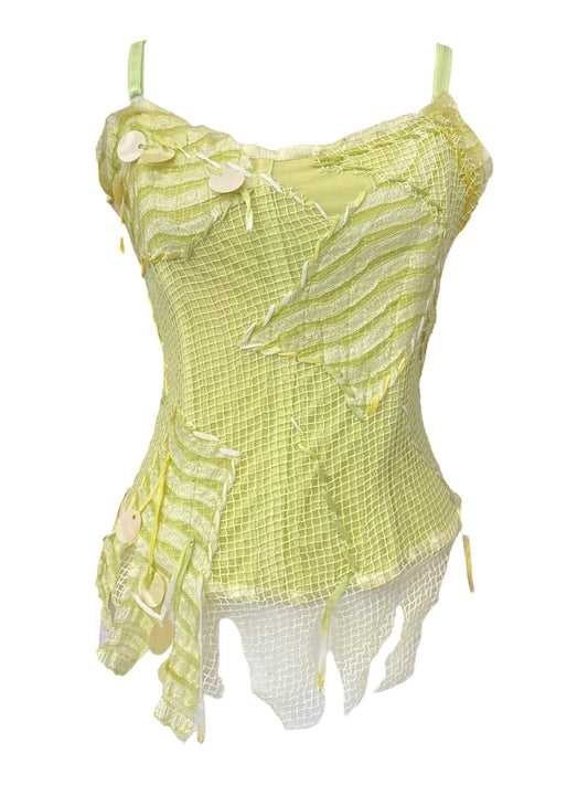 Lime Green corset
