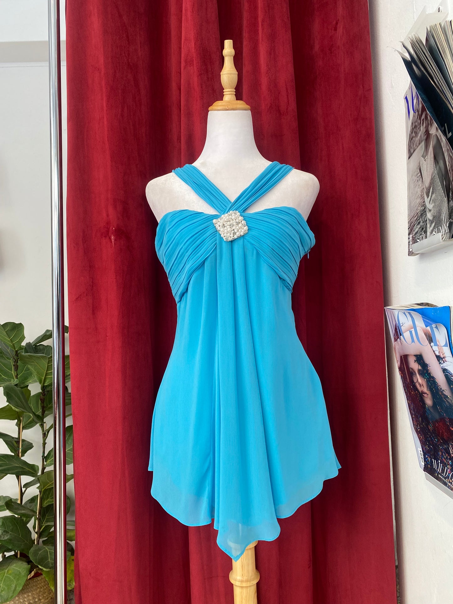 Baby blue summer top 🦋