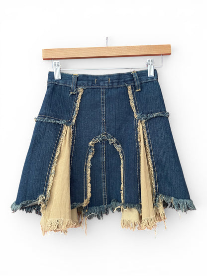 Pleated mini skirt 🦋