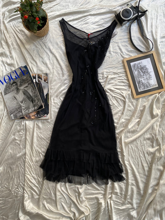 Sequin black party dress ✨