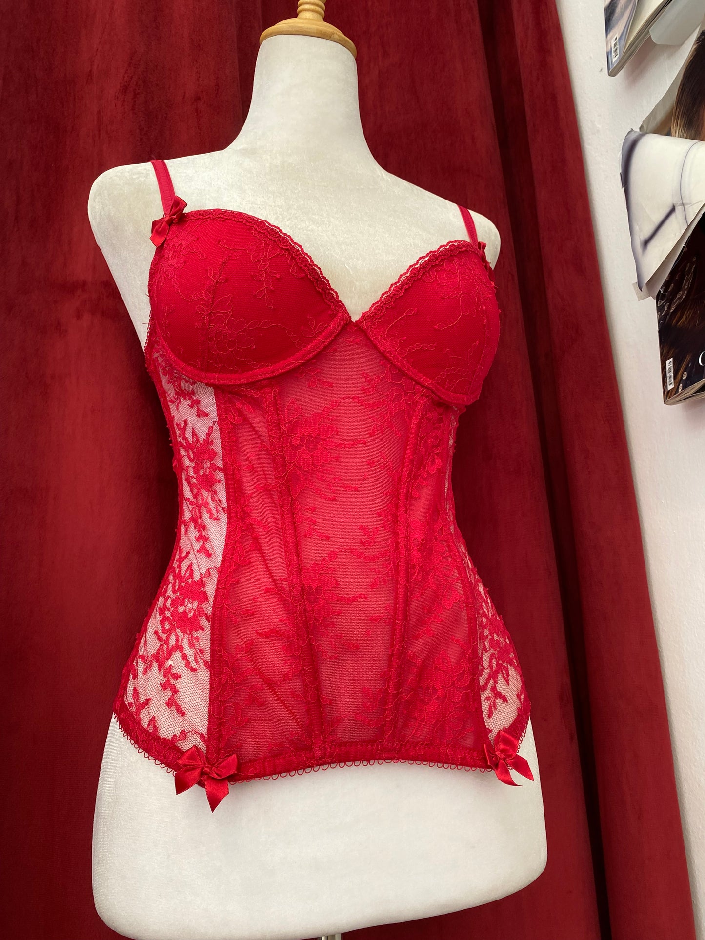 The ultimate red corset