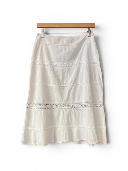 Kookai 90s linen skirt 🤍