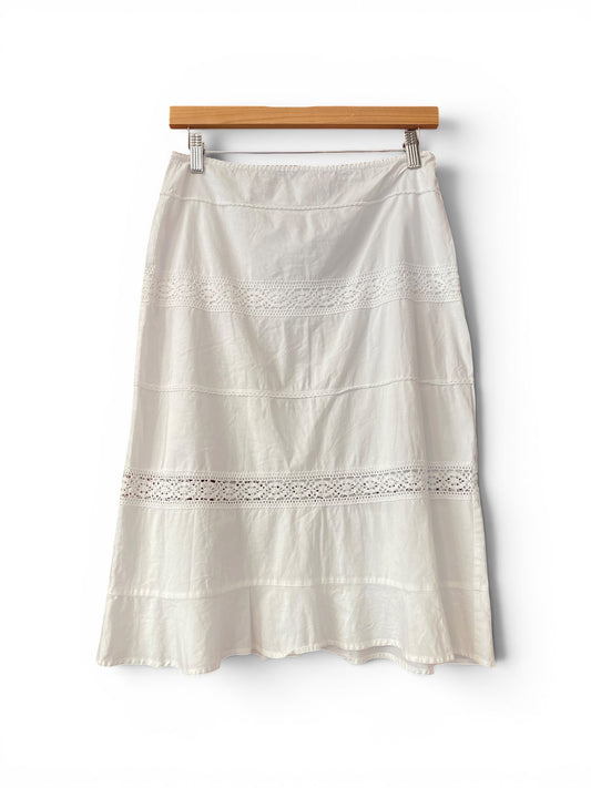 Kookai 90s linen skirt 🤍