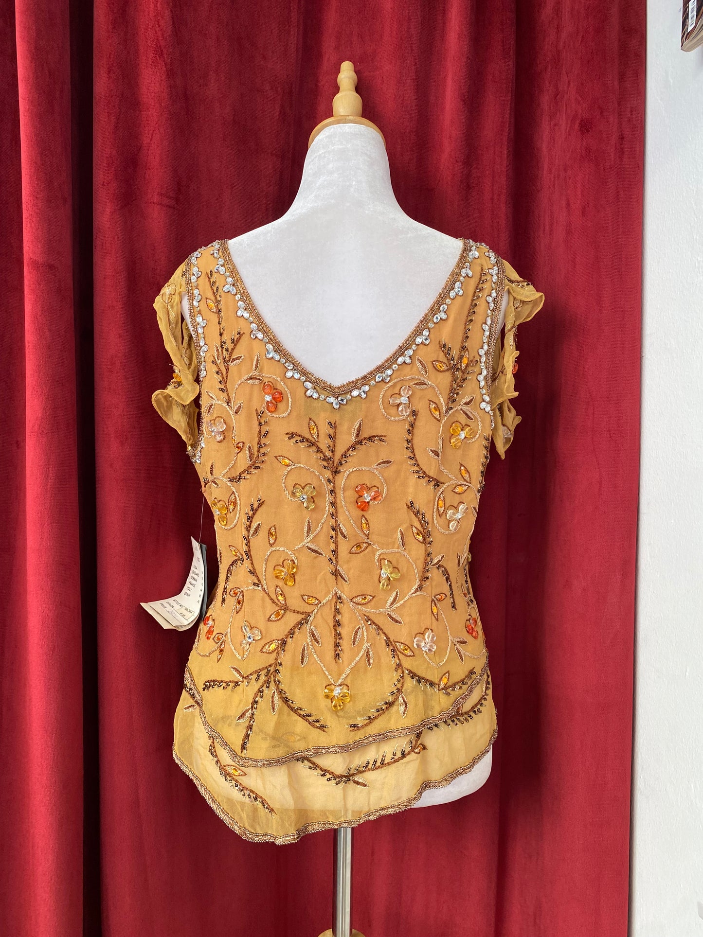 The Aurelia Silk Treasure Top