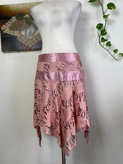 Brand new y2k dusty pink skirt
