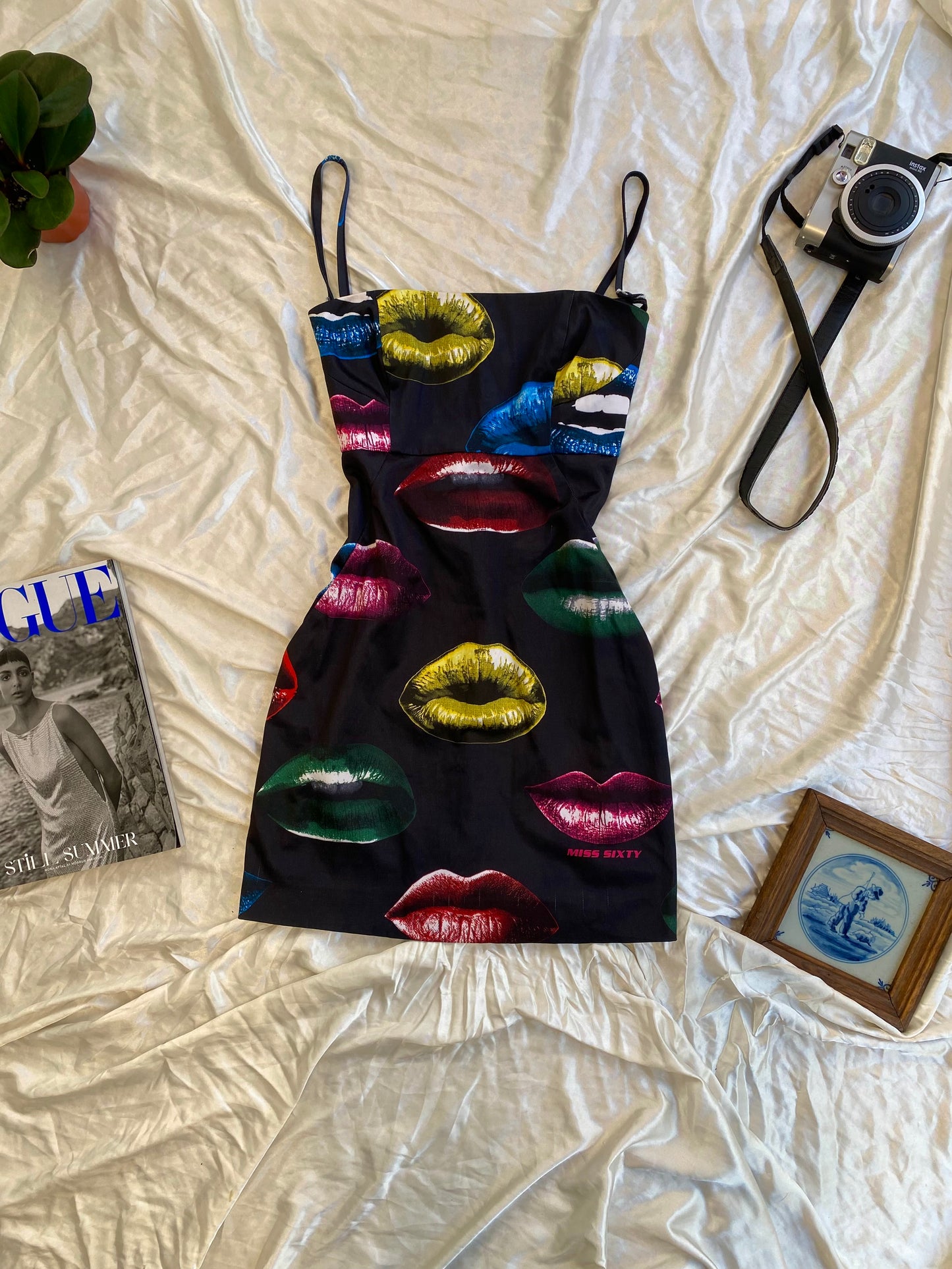 Miss sixty iconic “lipstick”mini dress