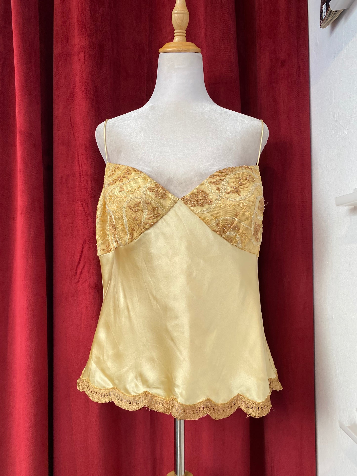 The Golden Heirloom Silk Camisole