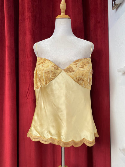 The Golden Heirloom Silk Camisole