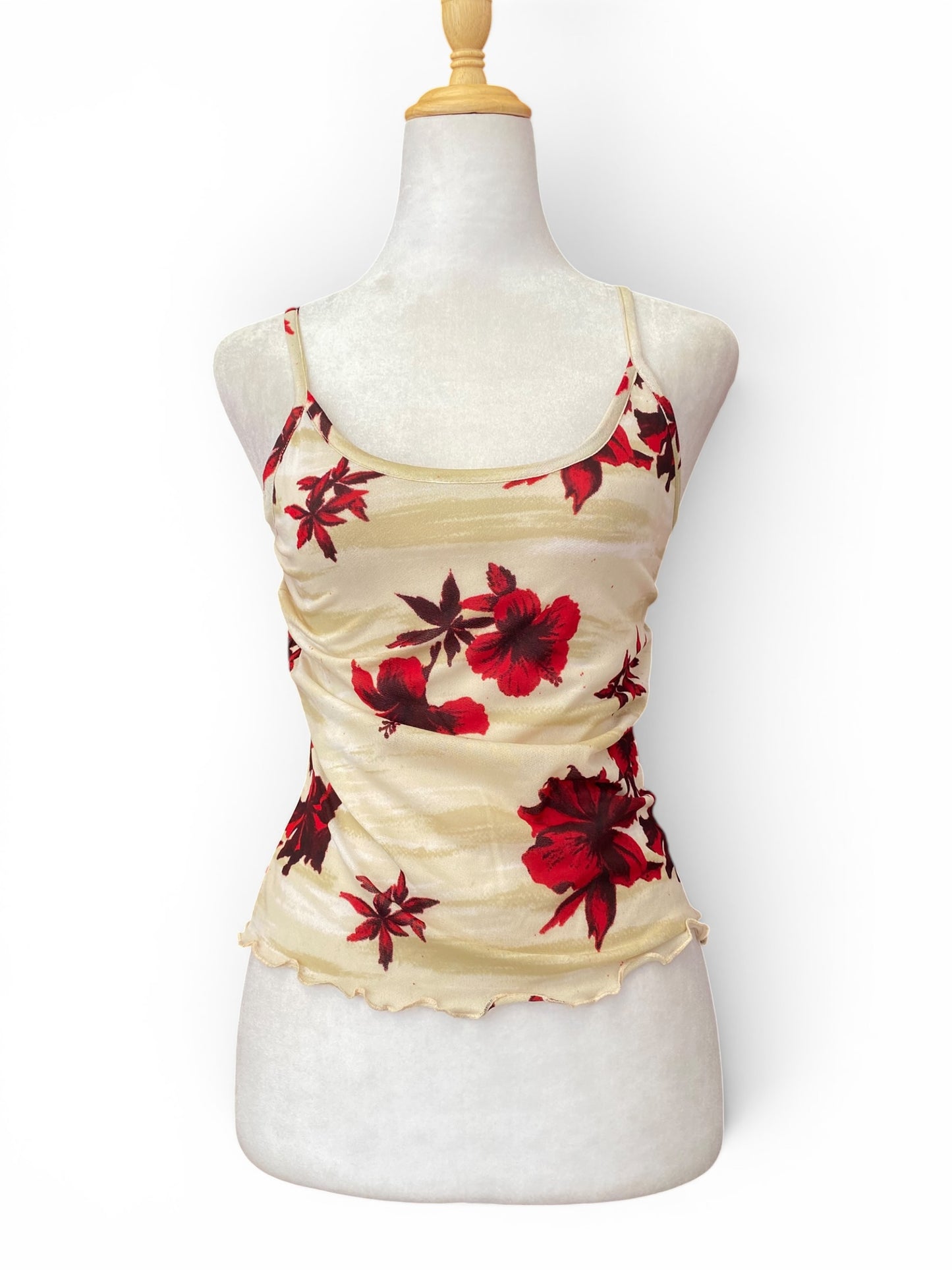 Floral tank top 💐