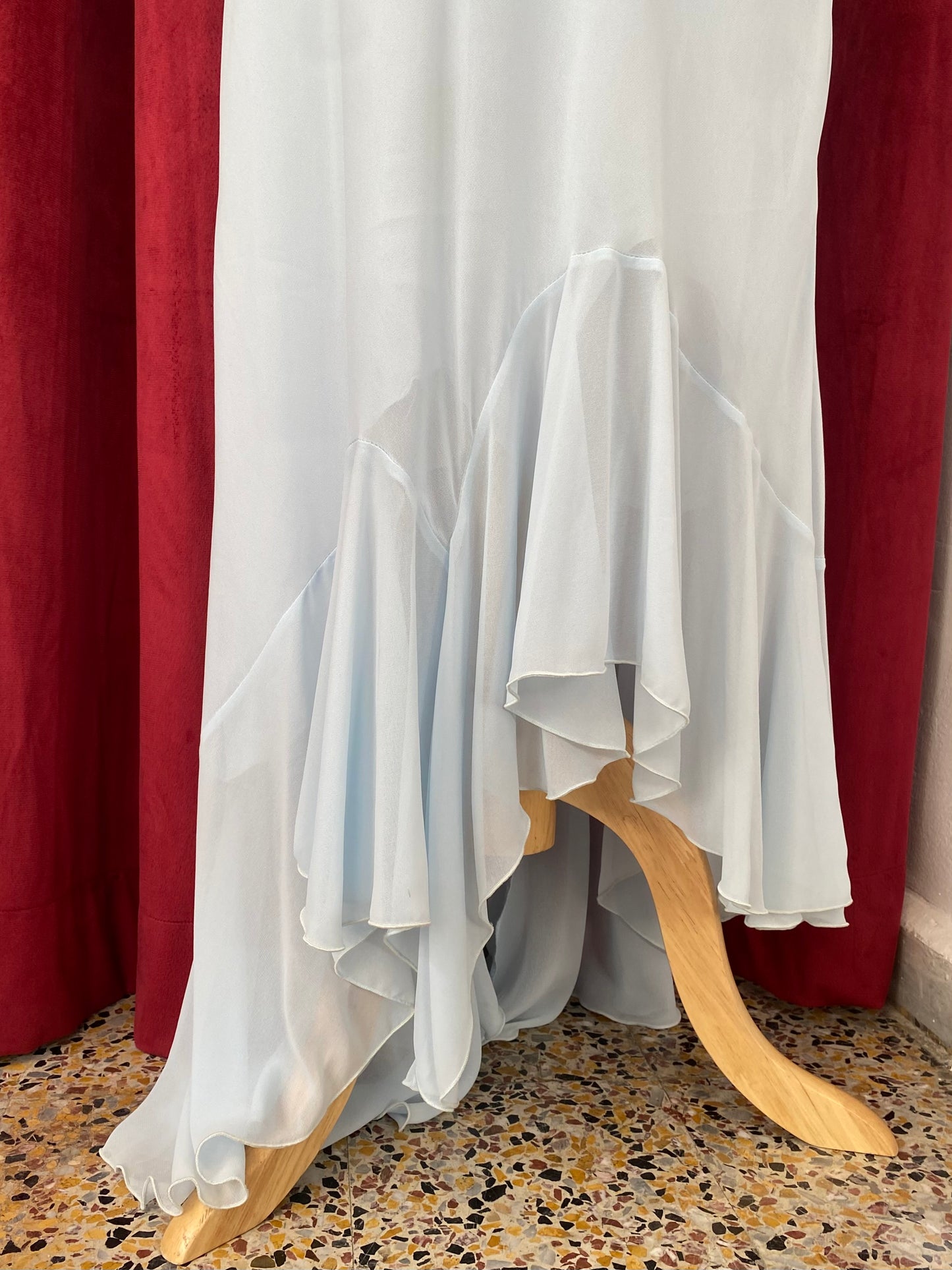 Ethereal baby blue skirt