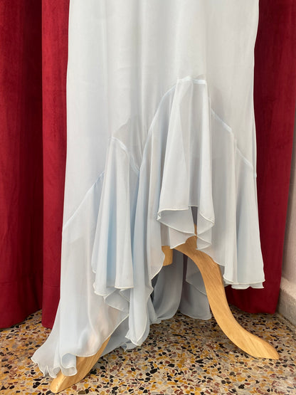 Ethereal baby blue skirt