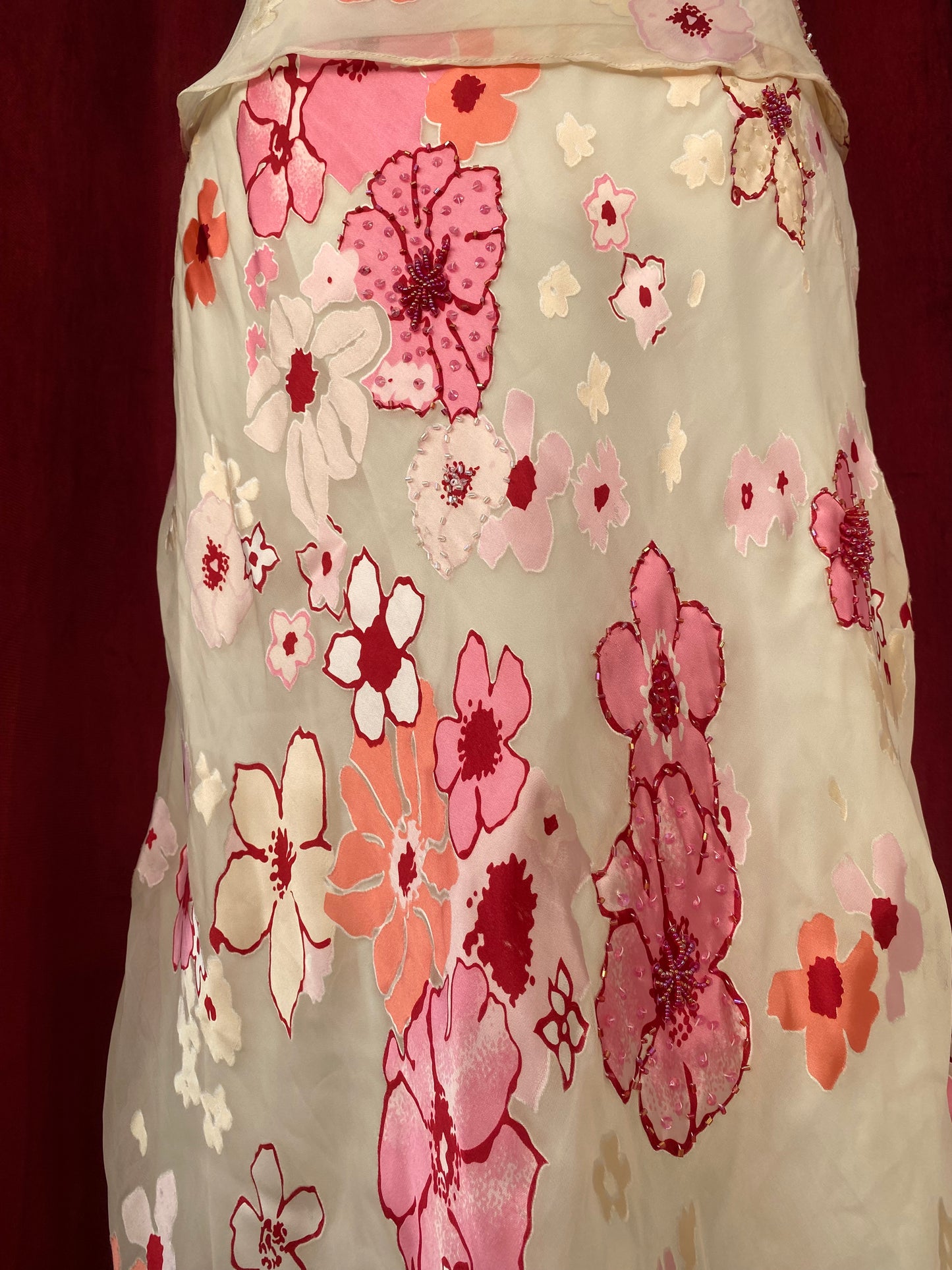 Blush Sakura Silk Ensemble set