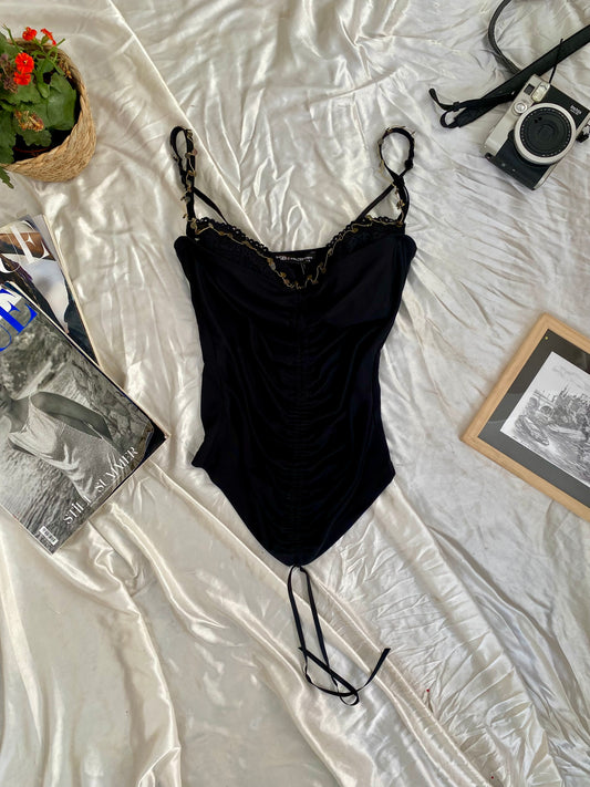 Rushed up black top with coins 🪙