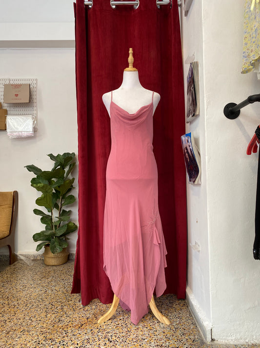 Light pink fairy brand new sequin gown