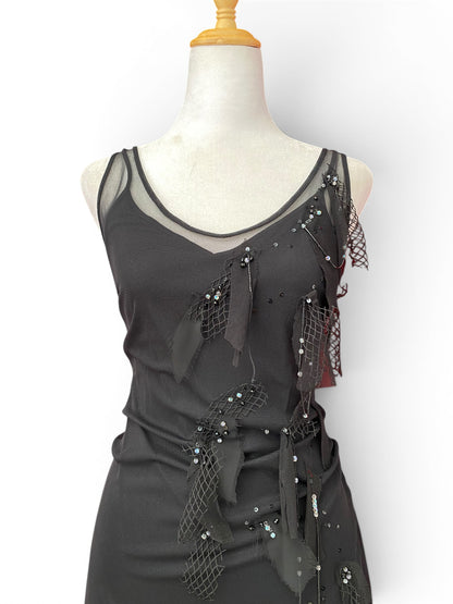 Sequin black party dress ✨