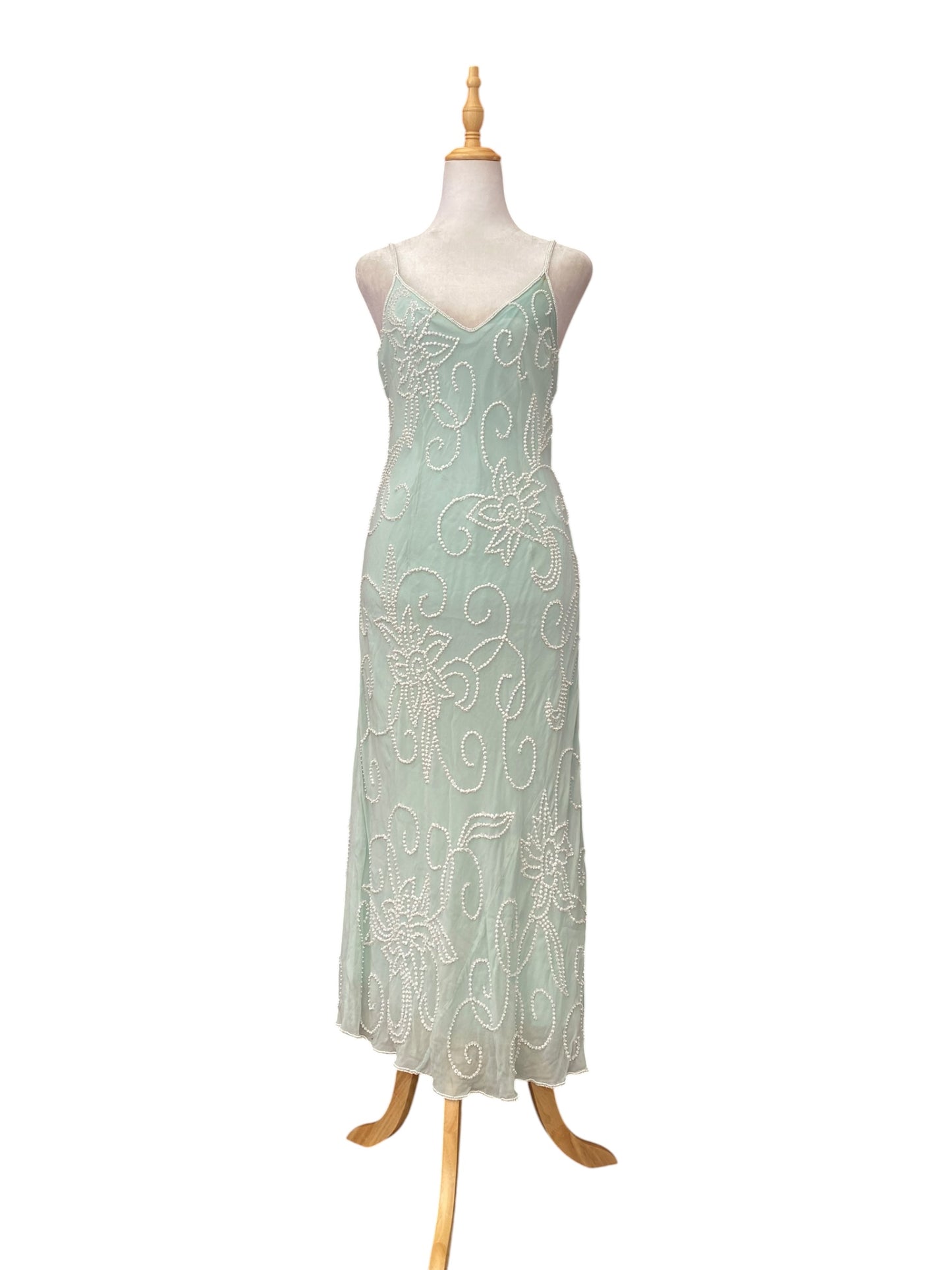 The princess baby blue dress