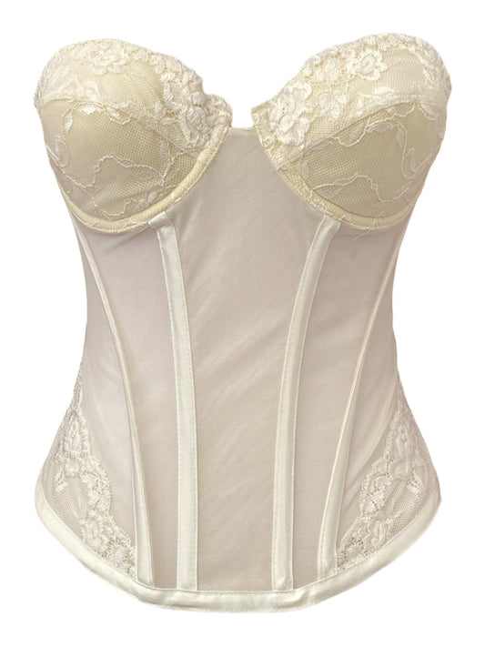 Ivory belle corset bustier