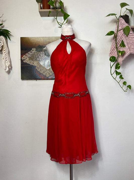 100% silk brand new Allure gown