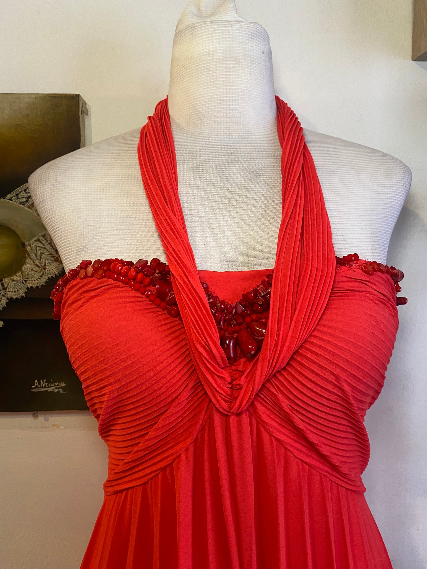 Jumpsuit brand new haute couture mini with corseted top