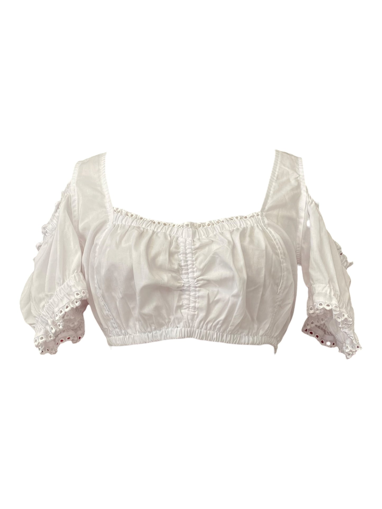 White cotton top
