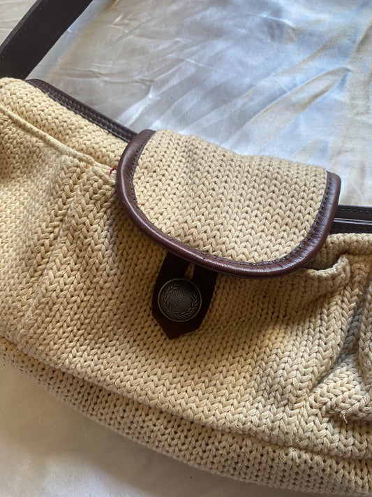 Brand new Fred Perry crochet shoulder bag