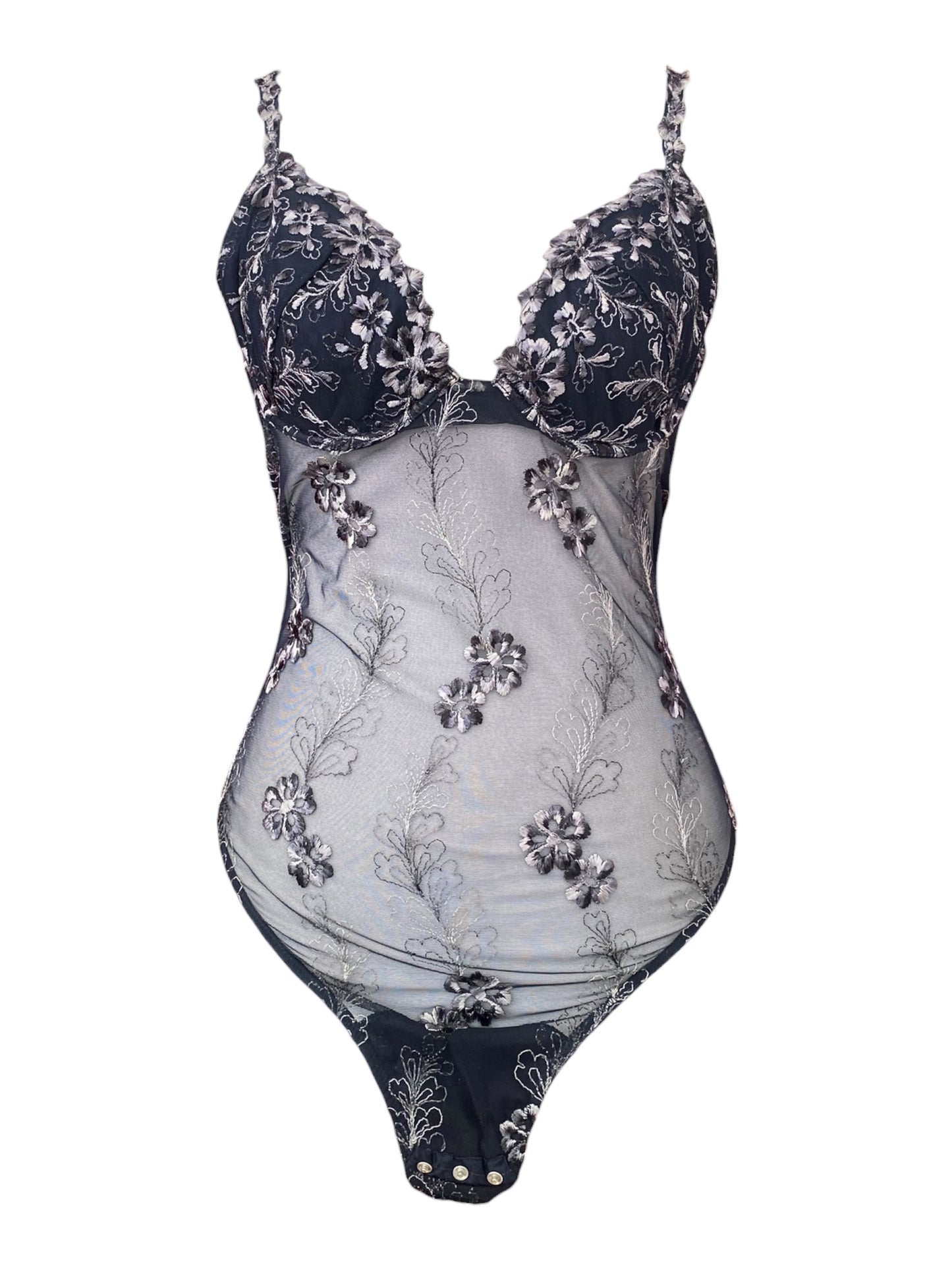 1990s Malizia by La Perla atelier bodysuit