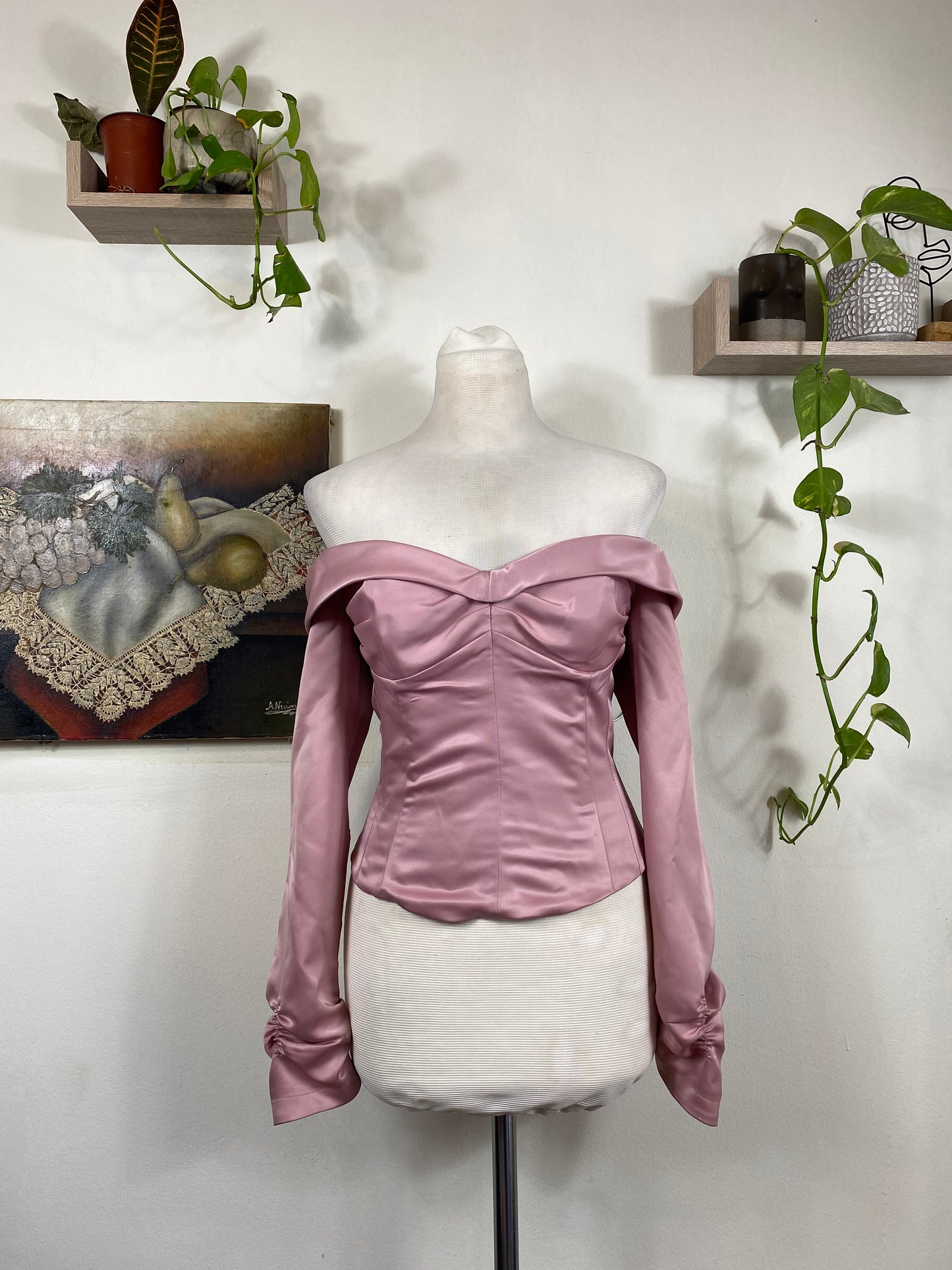 Brand new baby pink corset