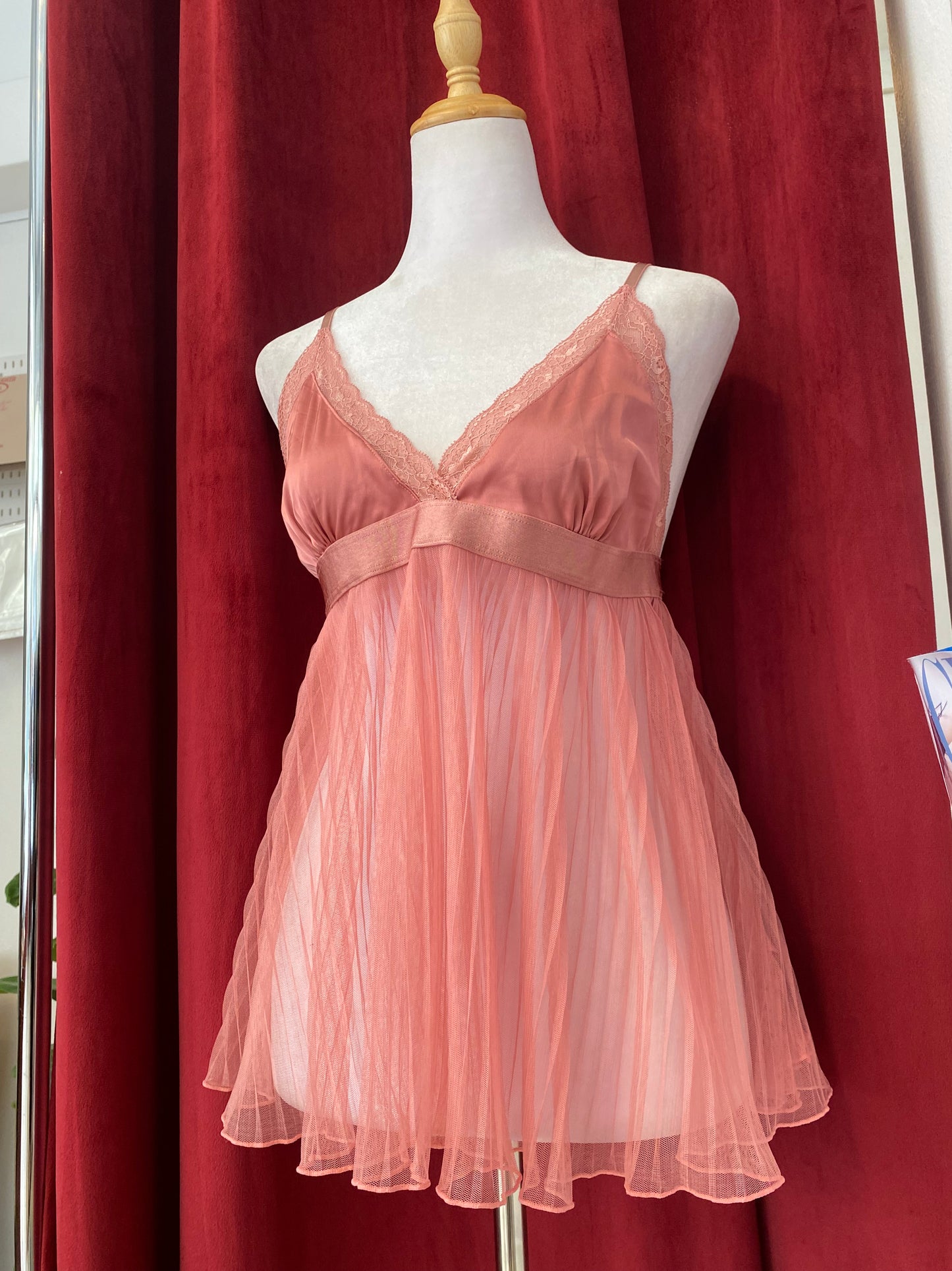 Dusty pink fairy cami top 🌸