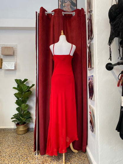 Brand new maxi dress with sequin and flower details