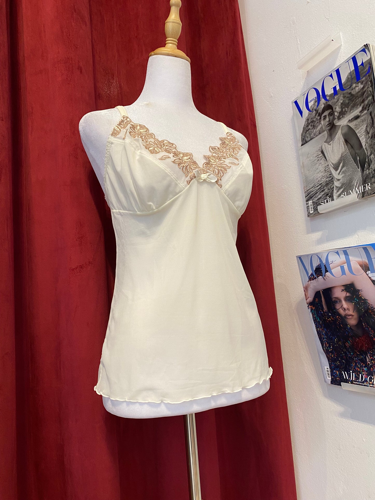 Brand new white fairy see through top