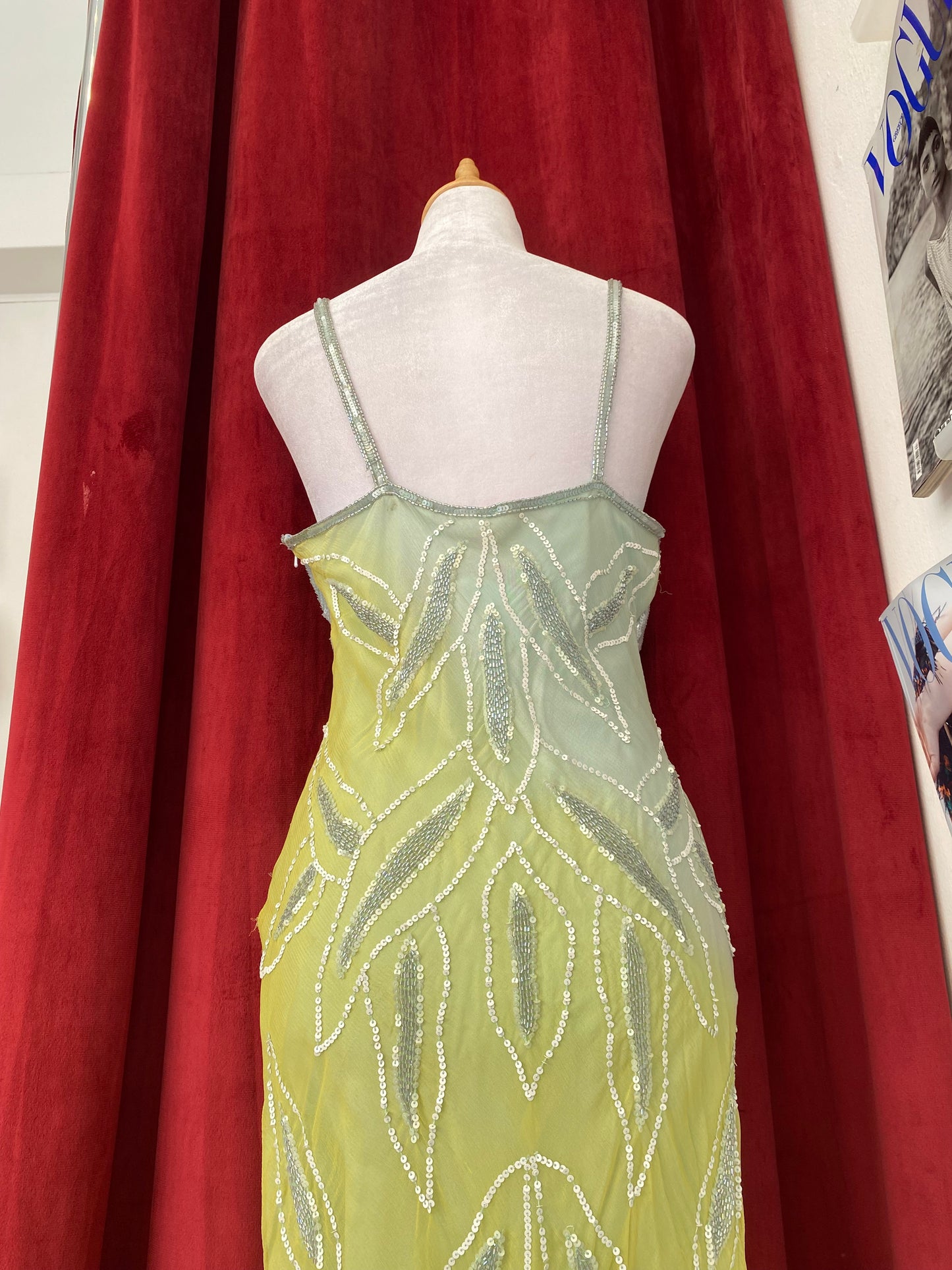 100% silk ethereal ombré gown ✨