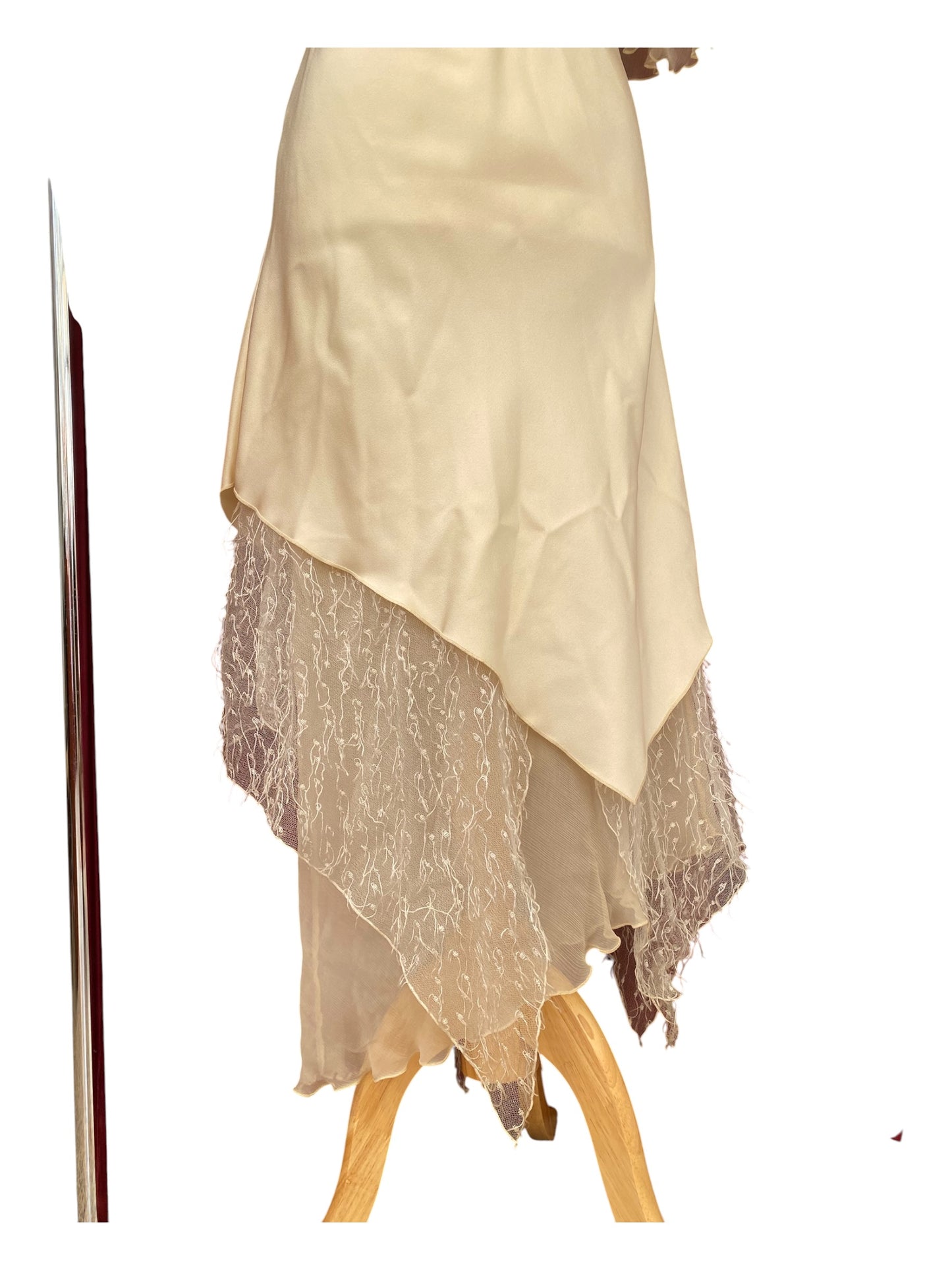 The “ivory “ dress