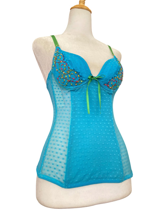 Fairy baby blue corset 🦋